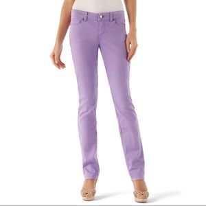 Blanc White House Black Market Ankle Jean
